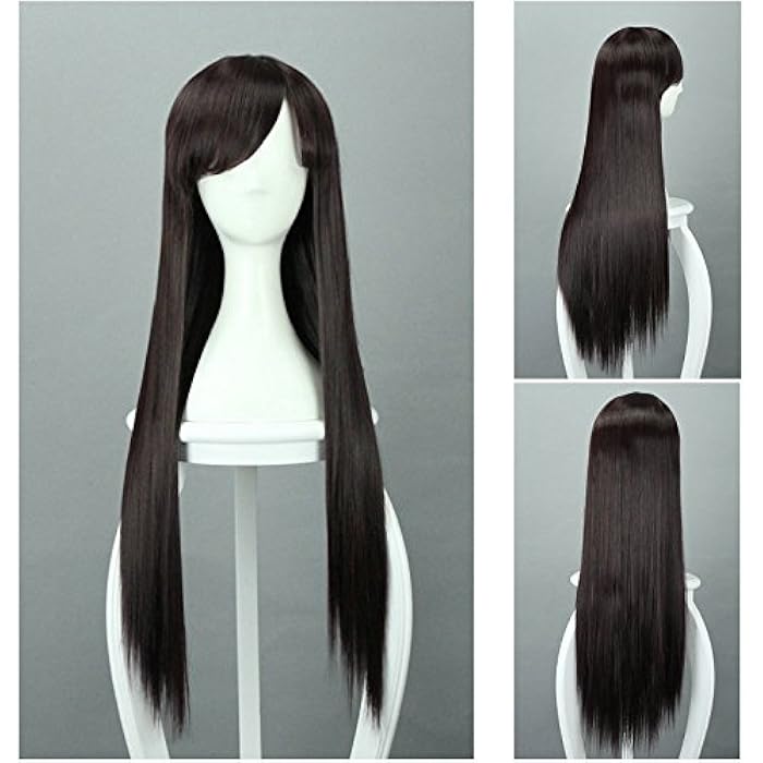 DILLARDS Black Long Anime Cosplay Wig - Image 4